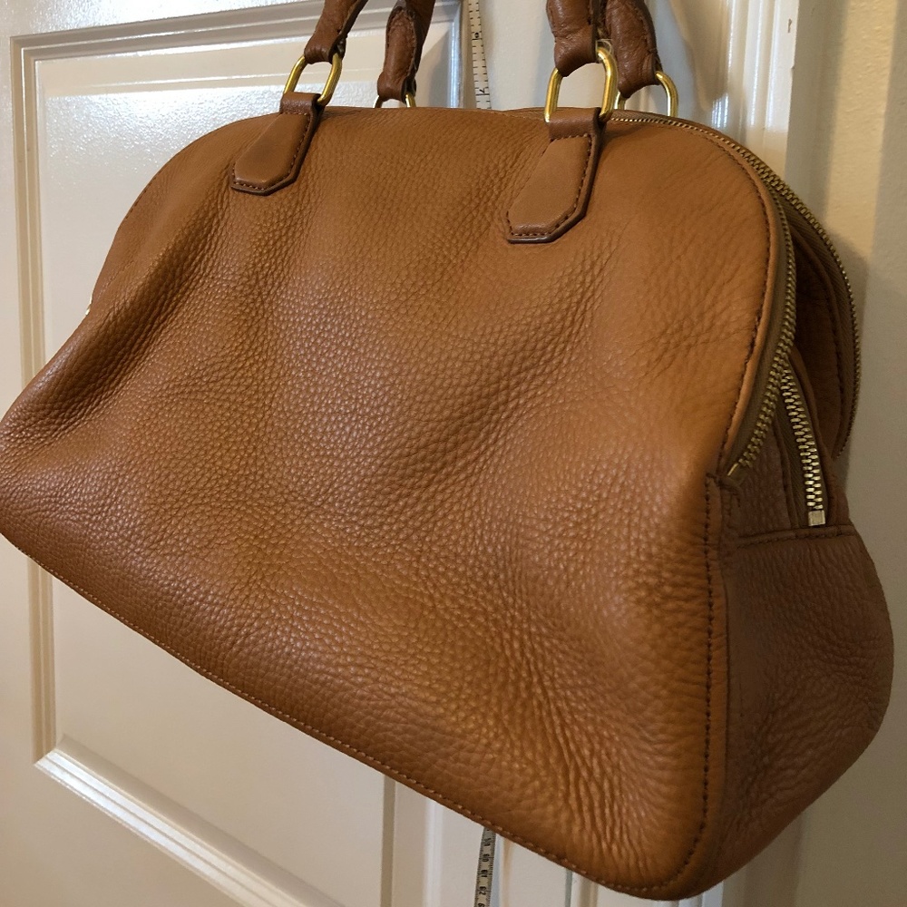 J. Crew leather Doctor’s Bag satchel purse handbag